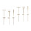 2Sets Assorti Mini Bamboeharken Voor Zen En Micro Landschapsdecor 3