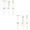 2Sets Assorti Mini Bamboeharken Voor Zen En Micro Landschapsdecor 5