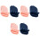 6Pcs Thick PP Tableware Drying Rack with Multi-Slot Utensil Organizer 2