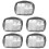 20Pcs Pe Travel Squeezable Bottles for Shampoo Lotion Makeup Storage 5