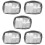 20Pcs Pe Travel Squeezable Bottles for Shampoo Lotion Makeup Storage 7