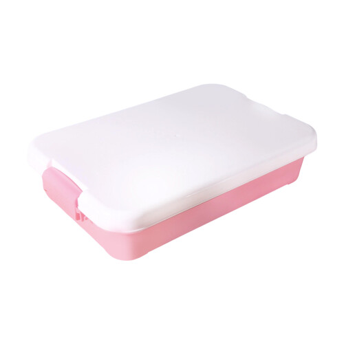 Mehrzweck-Sandwanne, sensorische Aufbewahrungsbox mit-Rosa