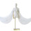 Pearls Embellished Detachable Bridal Capelet Accessory-White 1