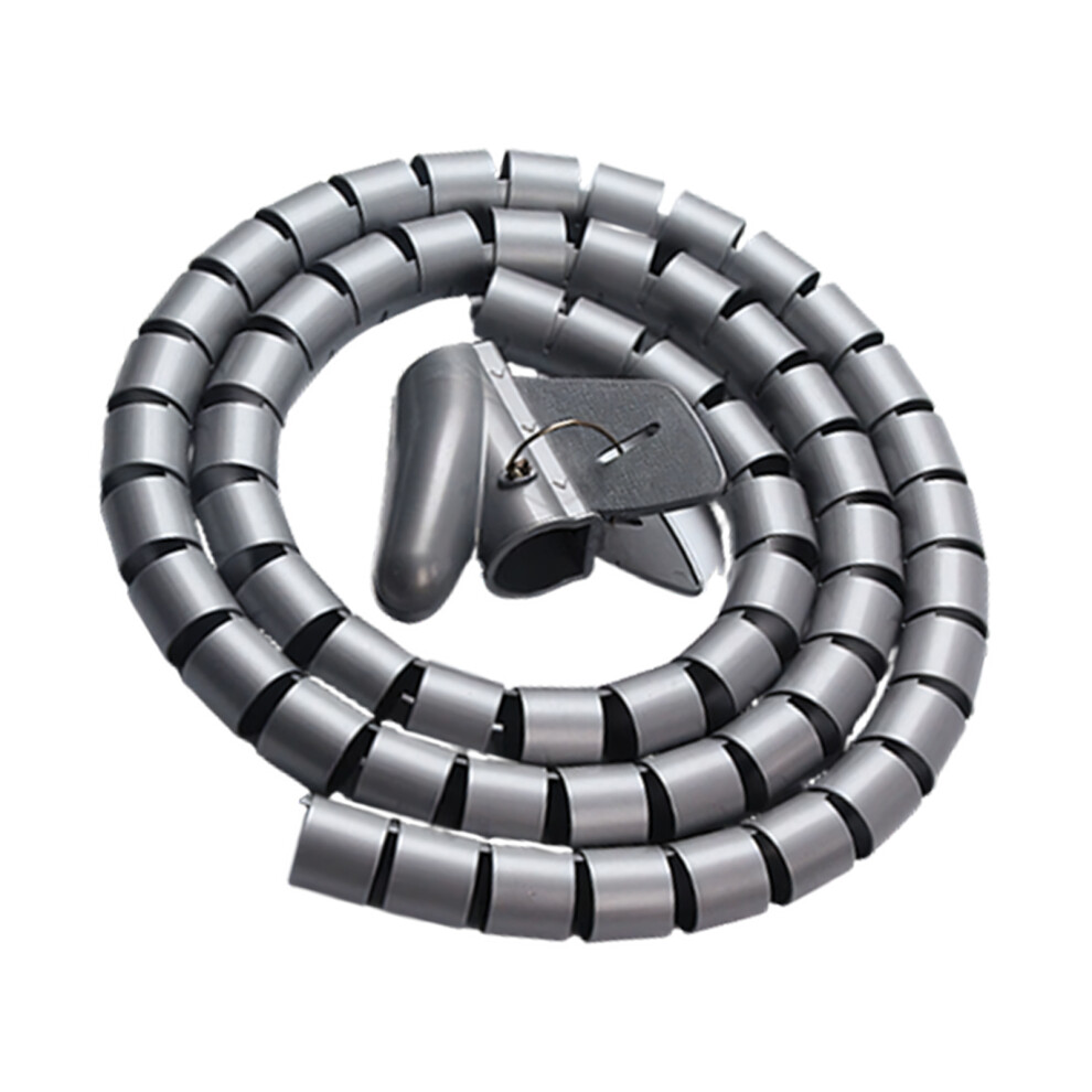 Flexible Wire Wrap Organiser With Strong Component-Silver 25Mm 7704001137521