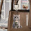 Porte-clés chats mignons, Judo chatons, porte-clés 2D plat en 2