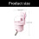 Distributeur d'eau pour rongeurs, jolis Styles de cônes-Rose 4