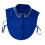 Elegant Beaded Double Row Pearls Detachable Collar For-Blue 1