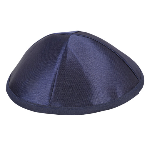 Ethnic Round Cap Polyester for Festivals Portable-Navy Blue