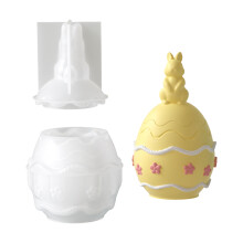 Rabbit Eggs Shape Silicone Mold Storage Box Moulds for-5766A