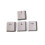 Capuchons de touches ergonomiques pour-Touches fléchées blanches 1
