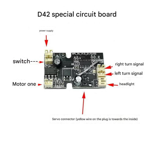LED Light Group for D12 D42 D64 D62 C74 Remote Control Toy 1