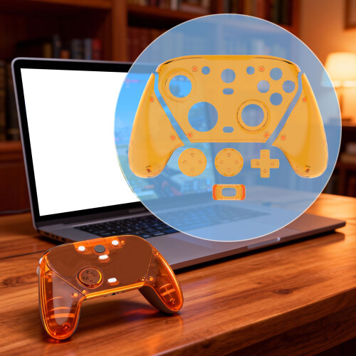 Transparent Plate Cover Controller Magnetic-transparent purpl 2