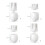 Kaninchen-Eier-Form, Kerzenbecherform, Bastelformen,-5768D 4