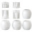 Kaninchen-Eier-Form, Kerzenbecherform, Bastelformen,-5768D 5
