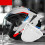 UV Protective Motorcycle Helmets Lens For OF618-dark blue 5