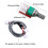 Abgeschirmtes Drahtvolumen-Potentiometer Duplex-3 Sätze 4