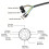 Heat Resistant Motor Convert Extension Cable 9Pin Conversion 3