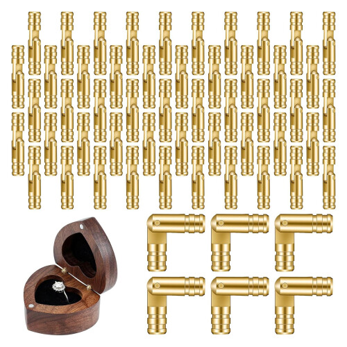 50 Stück robuste Mini-Metallscharniere für die präzise
