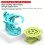 Foldable Rotating ABS Cup Stand for Motorcycle Feature 360-Blue 4