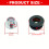 10mm Rear Shock Buffer Rings Rubber Grommets High Strength 2