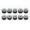 10mm Rear Shock Buffer Rings Rubber Grommets High Strength 6