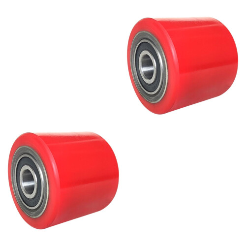 Forklift Wheel with Bearings 80mm x 70mm (2 pcs)