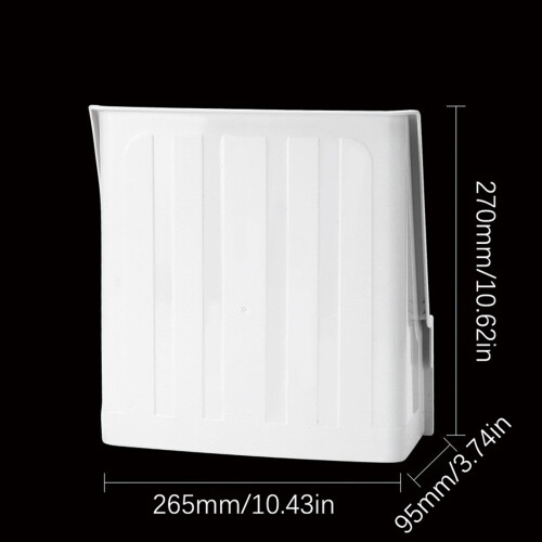 Waterproof Security Camera Top Cover Protectors Drainage Channel 2