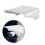 Waterproof Security Camera Top Cover Protectors Drainage Channel 4