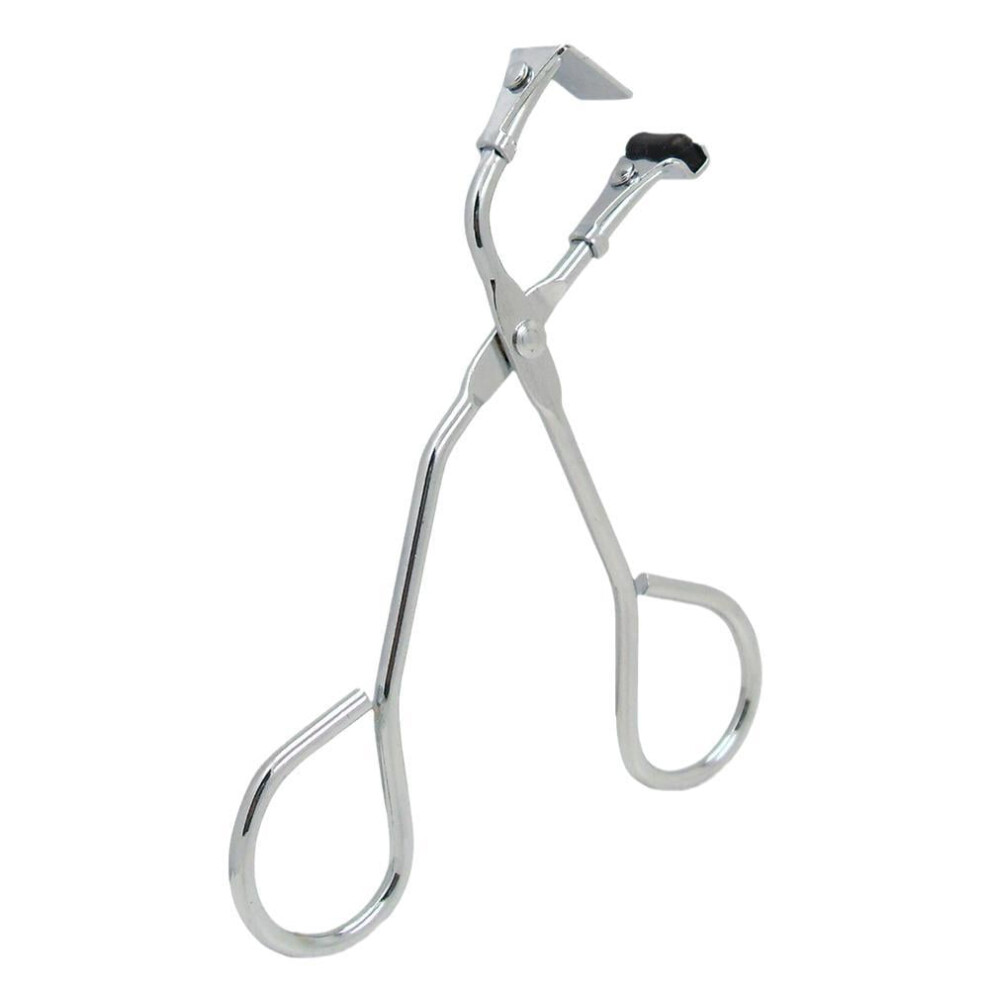 Silver/Black/Gold Partial Eyelash Curler With Silicone Pads