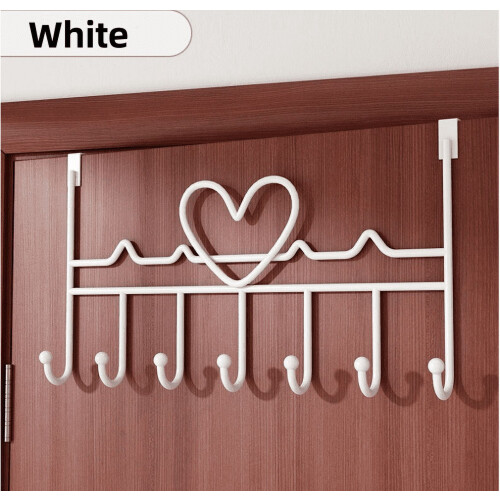 Ράφι με γάντζο πάνω από την πόρτα White7Hooks