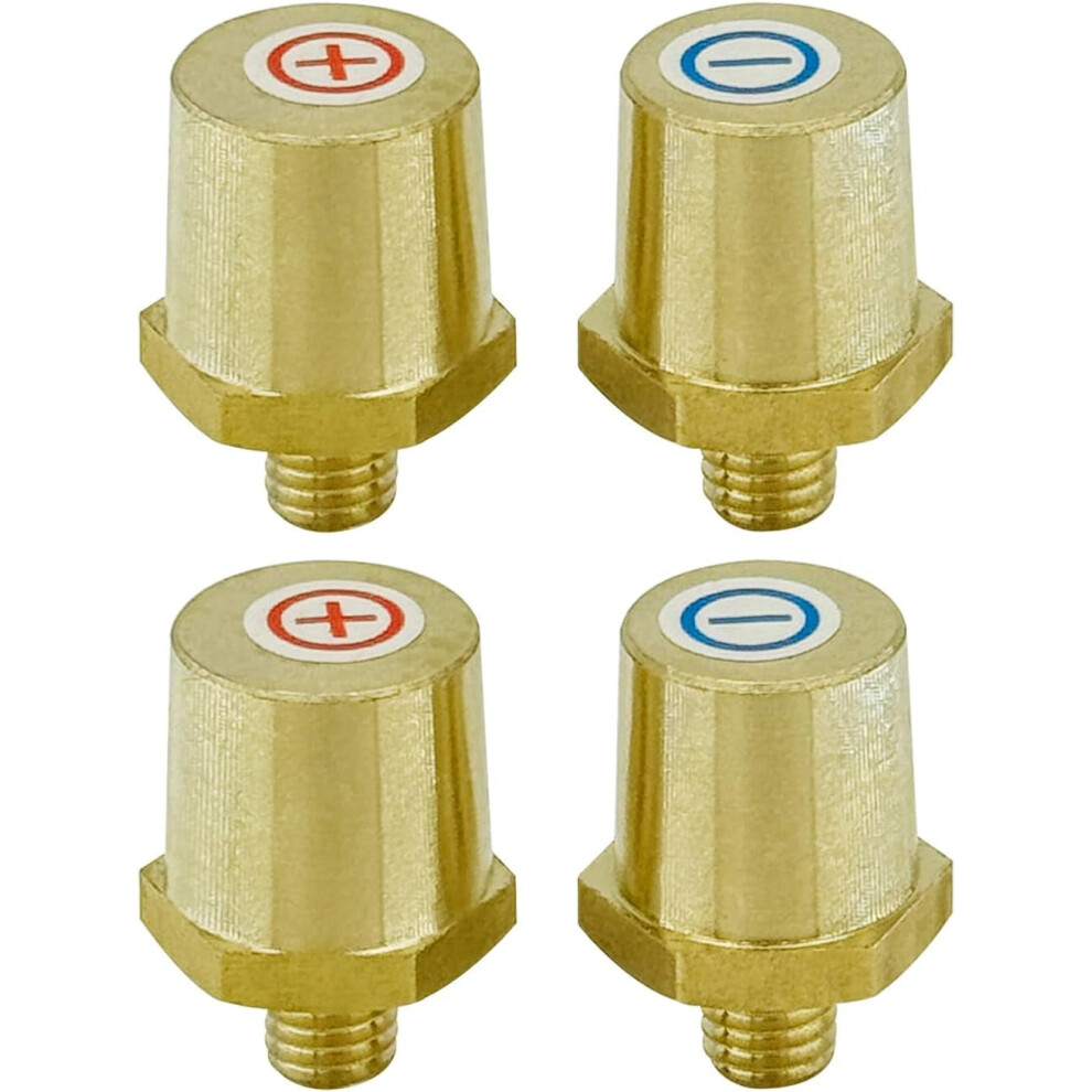 M8 Brass Battery Post Terminals Â 4 Pcs 9104899478078