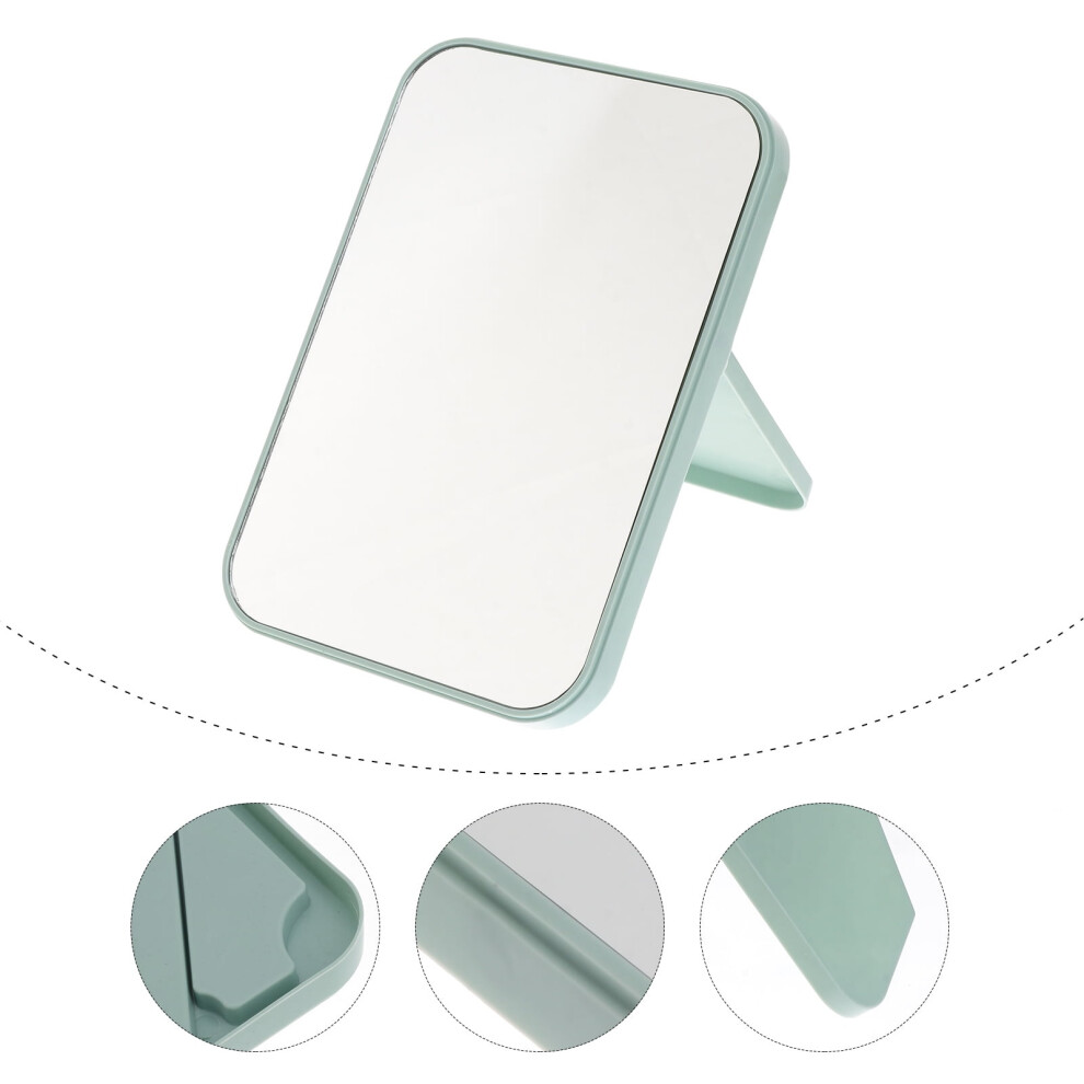 Light/Purple Foldable Desktop Makeup Mirror