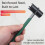 Professional Retaining Adapter Removal Wrench Spanner Angled 7