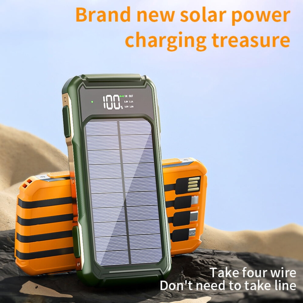 Xhy Power Bank 10000Mah Portable Solar Charger With Led 9193271281979