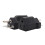 Universel 2-bens til 3-bens stikadapter 110–120V til 4