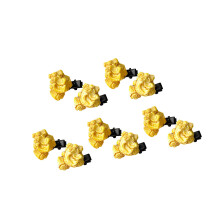 10pcs Whimsical Popcorns Shaped Hair Clip Ideal For-Yellow
