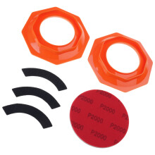 Comfort Grip Bowling Ball Sanding Pad Holder for-1orange color