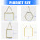 Glass Pressed Flower Frames Wall Hanging Double Glass Frames-F 4