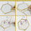 Glass Pressed Flower Frames Wall Hanging Double Glass Frames-F 7