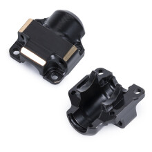 2Pcs Hard Aluminum Axles Shields Heavy Duty Case for 1/30 Scale