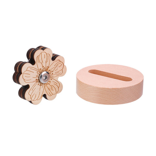 Daisy Thread Cutters - Wooden Rotary Blade Set 5pc