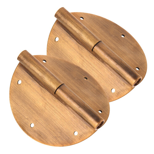 Cerniere per mobili in ottone vintage, resistenti, 2 pezzi