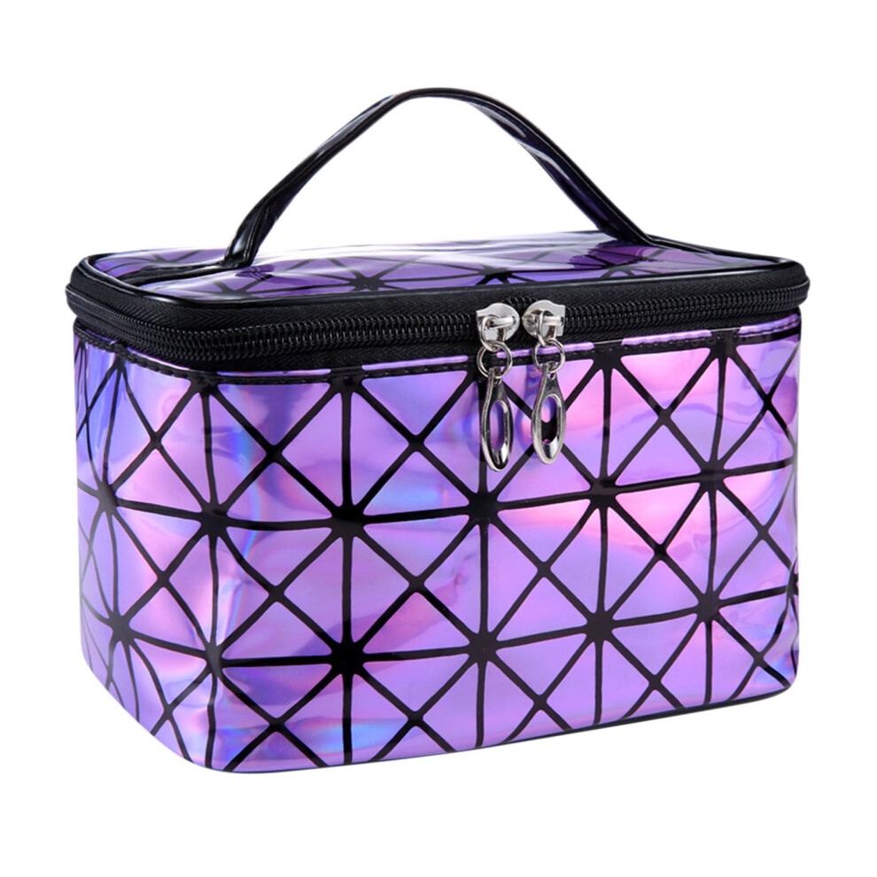 Portable Makeup Bag with Multiple Compartments, 19.2 cm