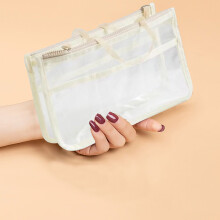 Transparante PVC toilettas 28x17x10cm