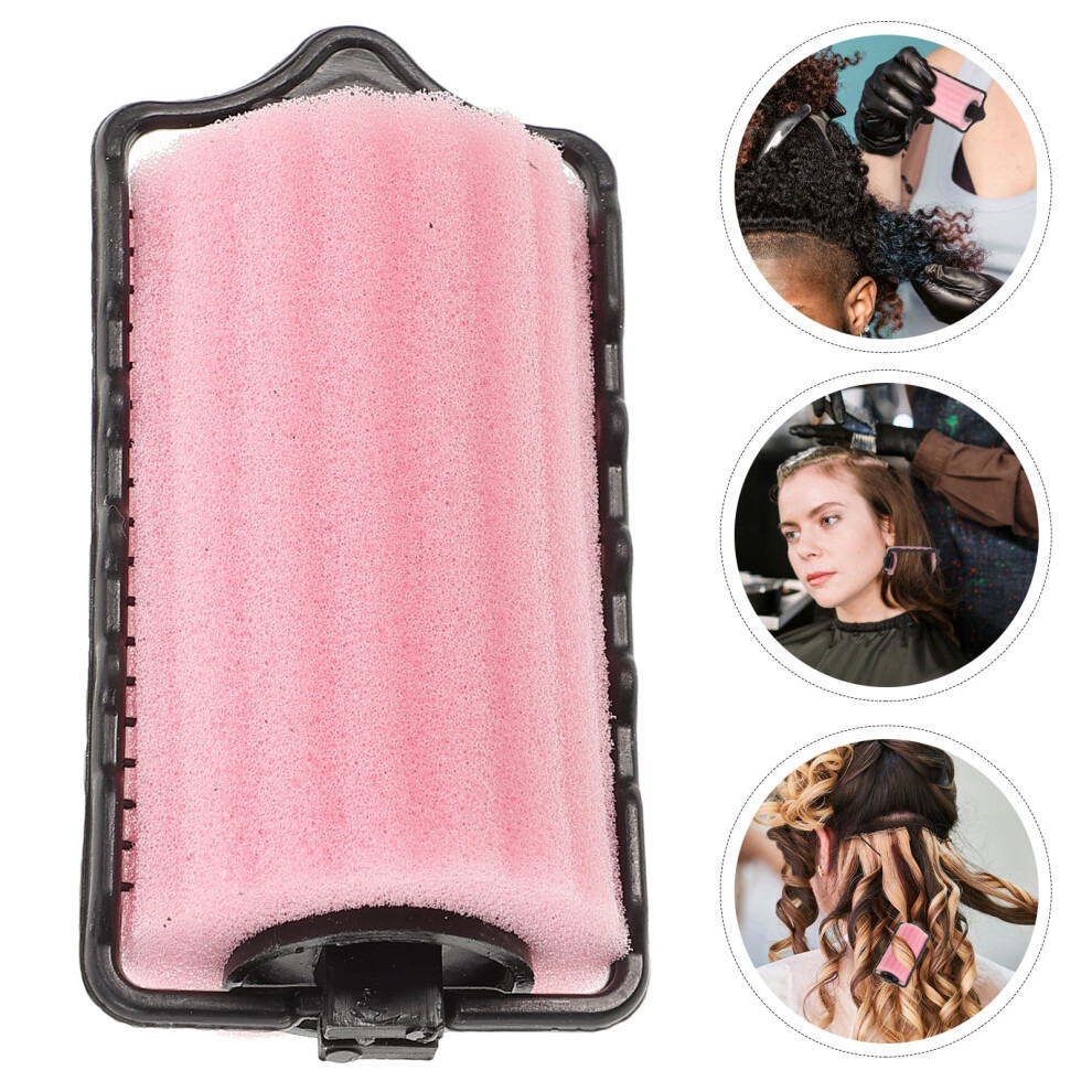 Pink Sponge Hair Rollers Â 8-Piece Set