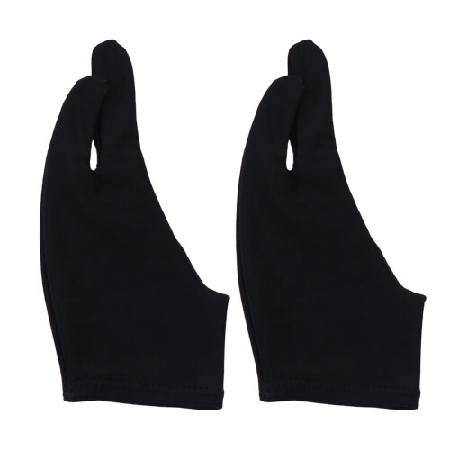 Tegnehandsker til grafiktabletter – Spandex, åndbare,