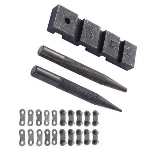Carbon Steel Chainsaw Chain Tool Set Chainsaw Chain Joiner Link