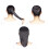 Onzichtbare elastische haarnetjes, wit, 20 stuks 2