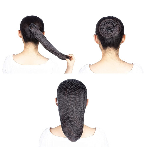 Onzichtbare elastische haarnetjes, wit, 20 stuks 1