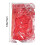 Rode raffia snippers papiervulling 30 g 3